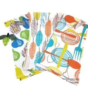 ESSENTIAL HOME Tea Towels Set of 3